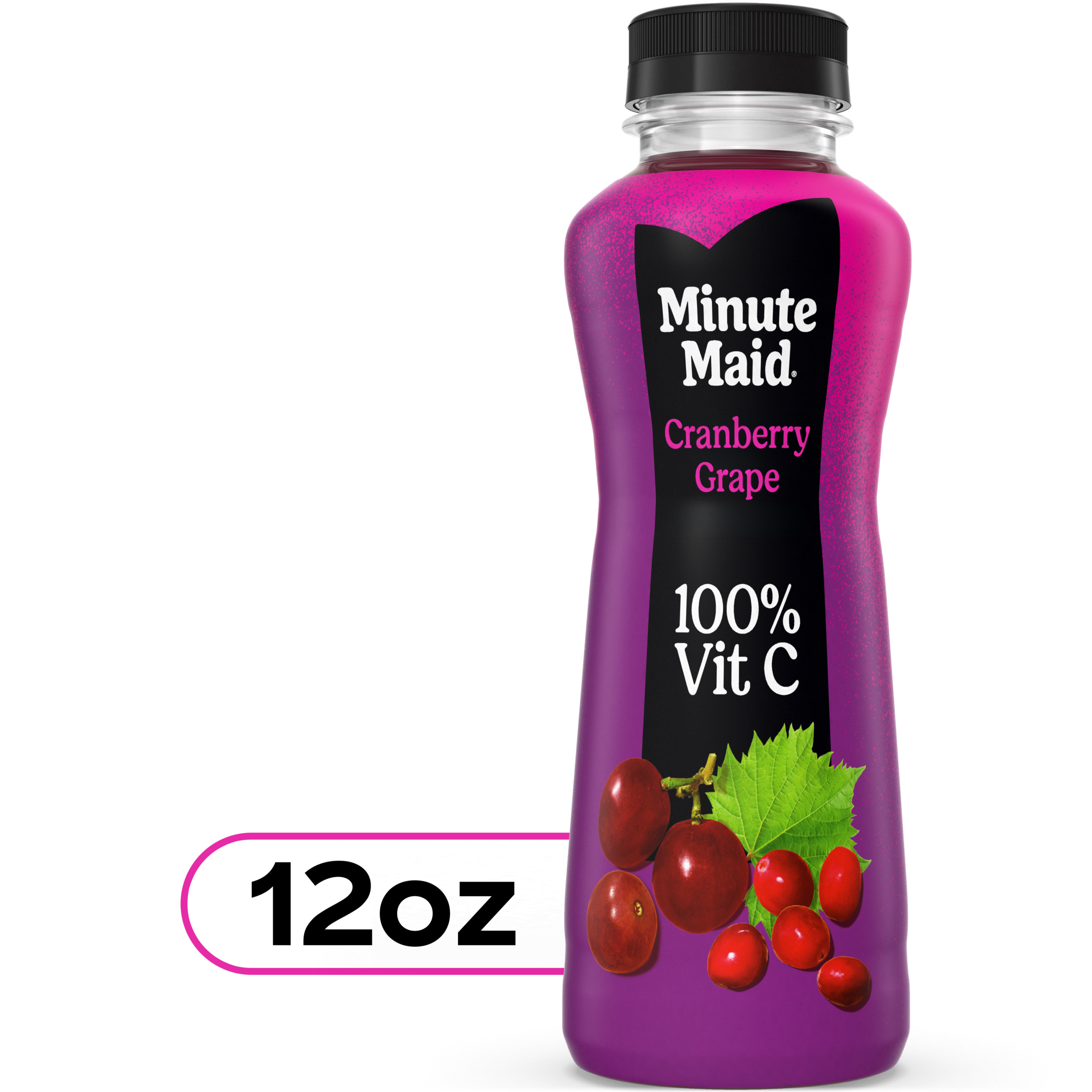 Minute Maid Cranberry Grape Juice Drink Bottle, 12 Fl Oz | Giant