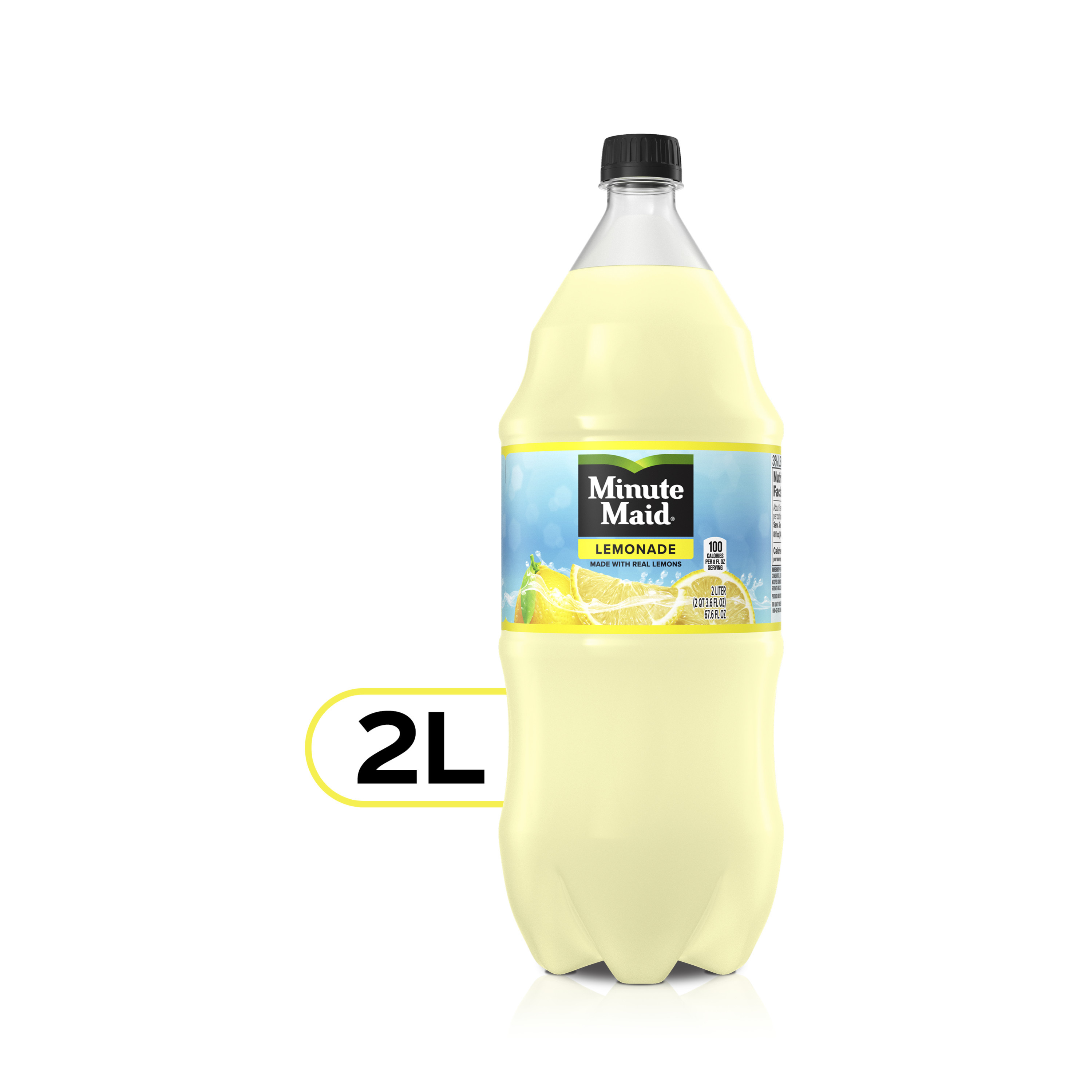 Minute Maid Lemonade Made w/ Real Lemons, 2 Liters | Giant Eagle