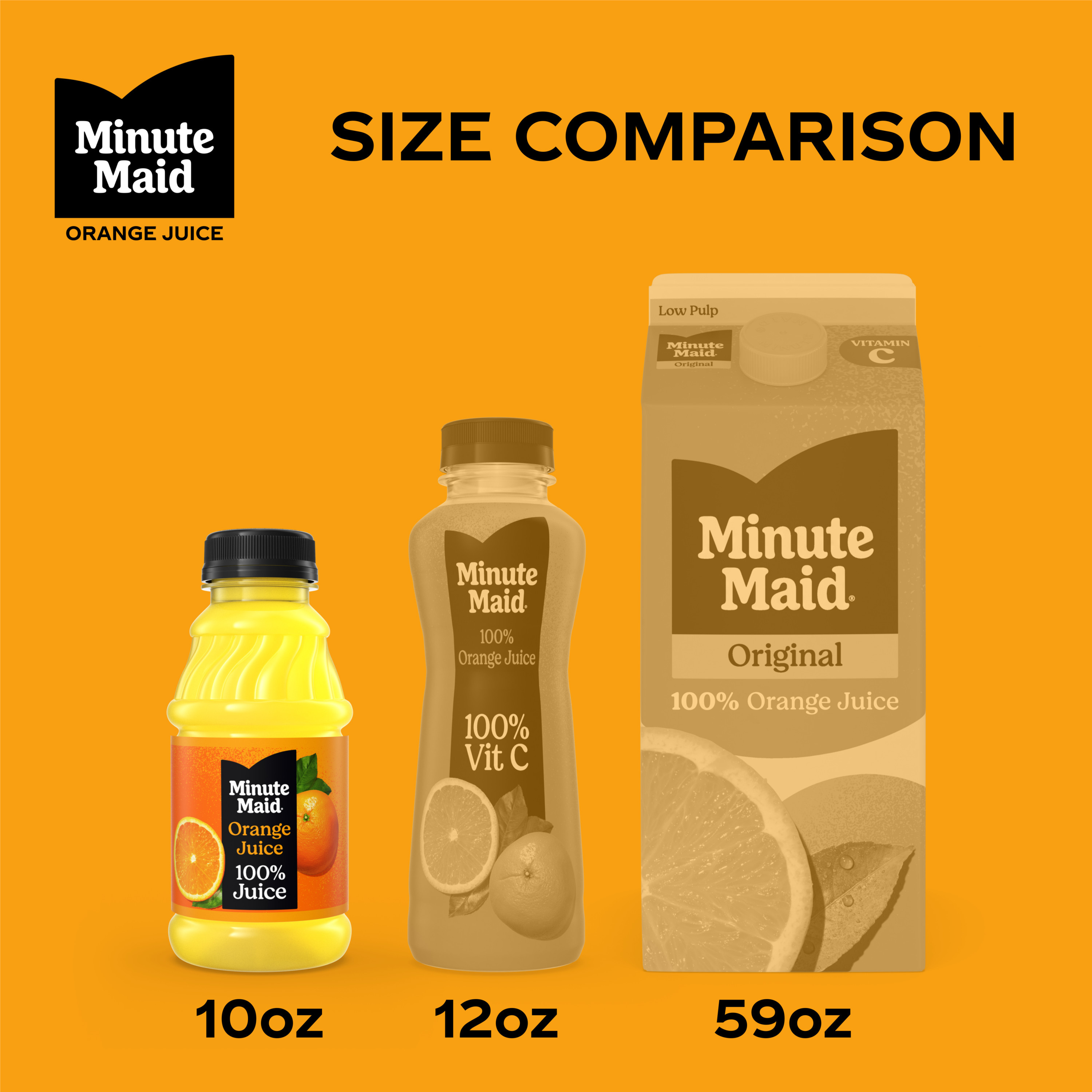 Minute Maid Orange Juice Bottles, 10 Fl Oz, 6 Pack | Giant Eagle
