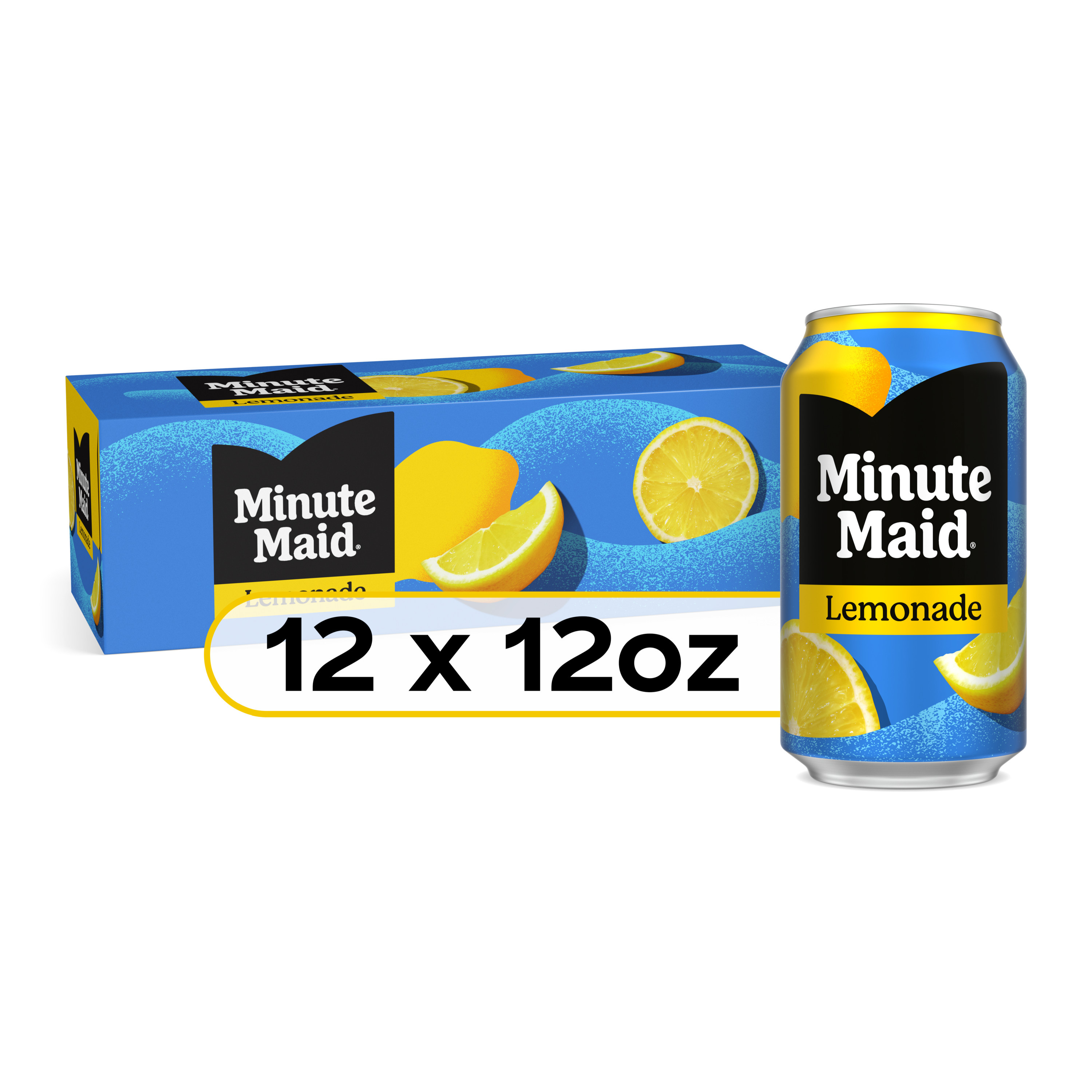 Minute Maid Lemonade Fridge Pack Cans, 12 Fl Oz, 12 Pack | Giant