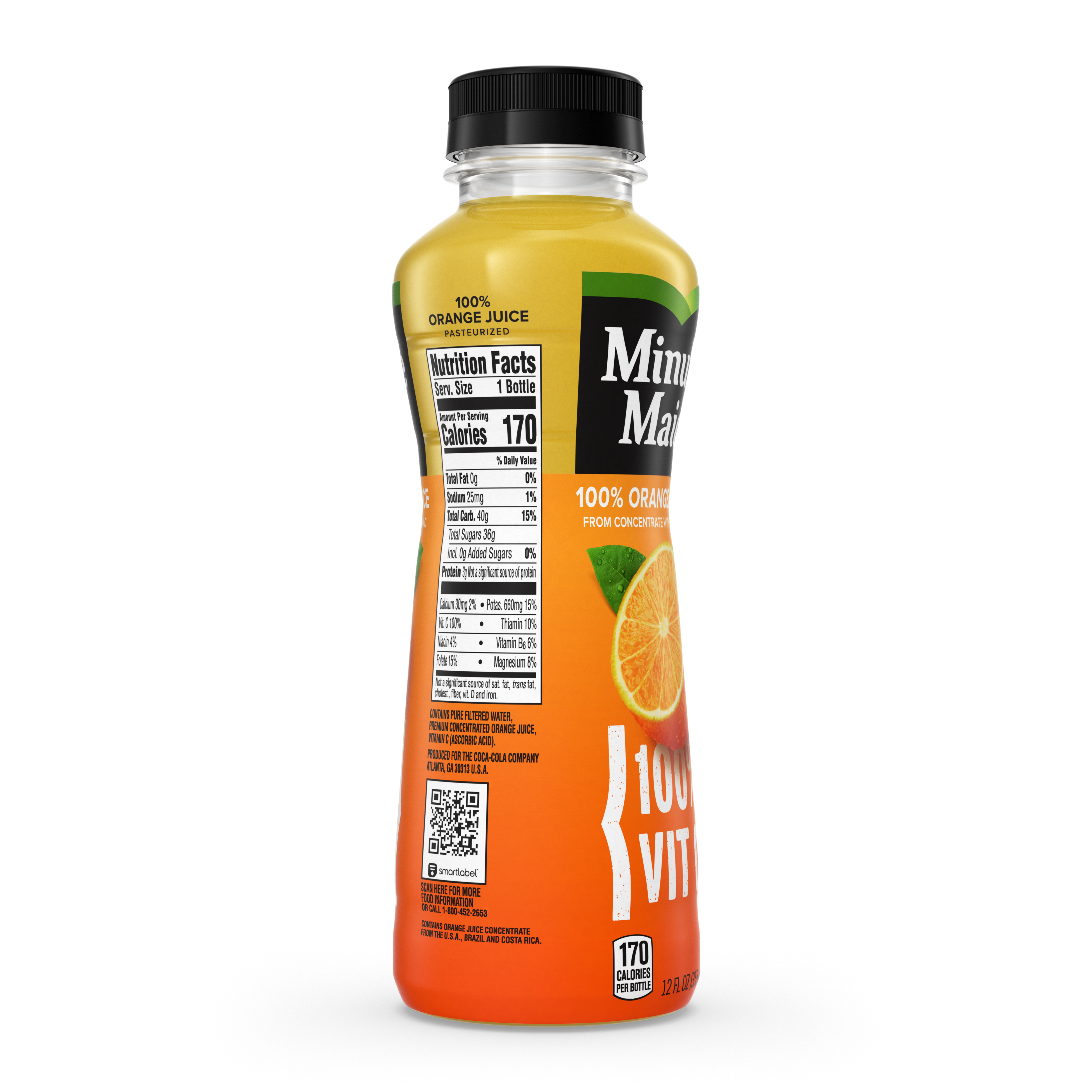 Minute Maid Orange Juice Drink, 12 fl oz Giant Eagle