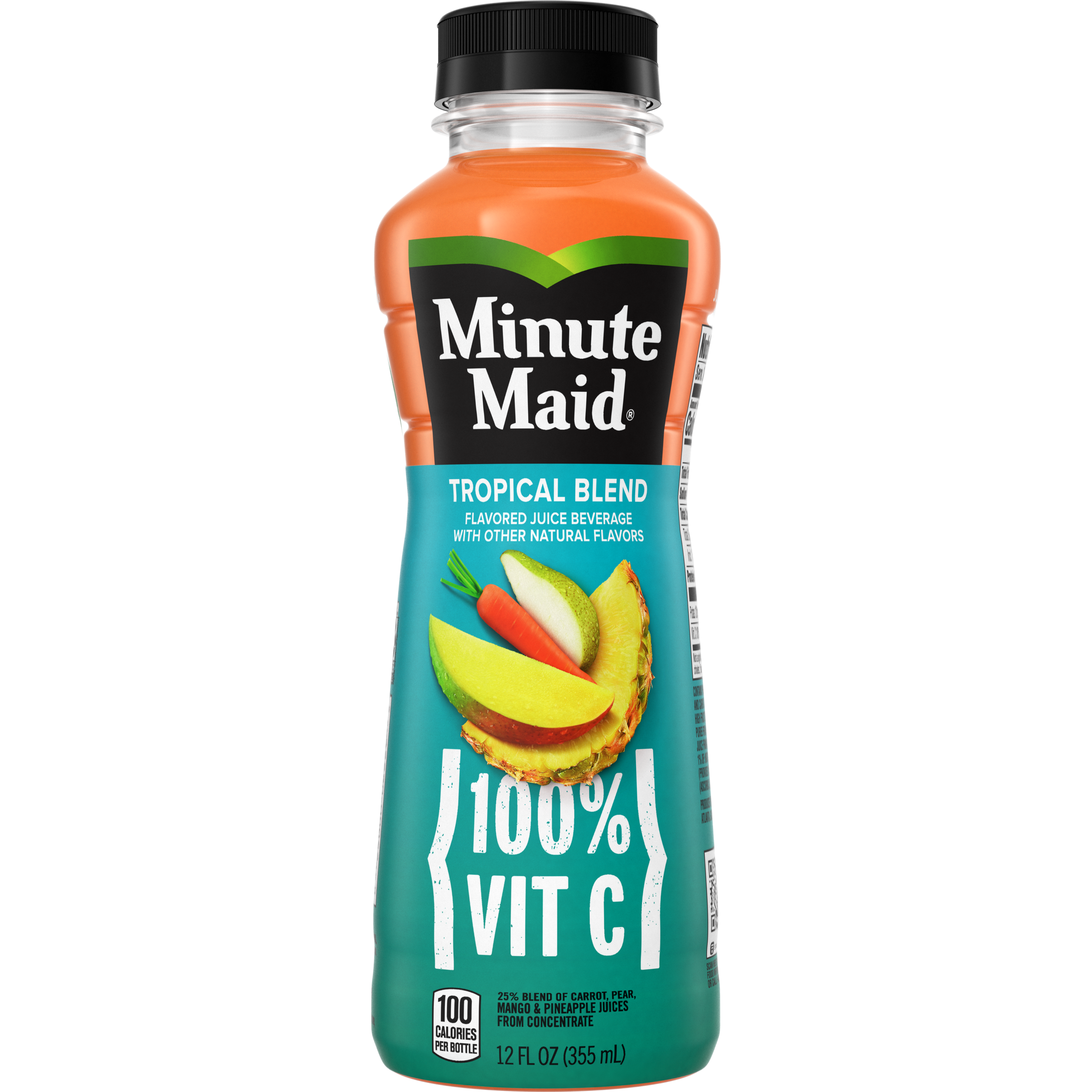 Minute Maid Tropical Blend, Fruit and Vegetable Juice Drink, 12 fl