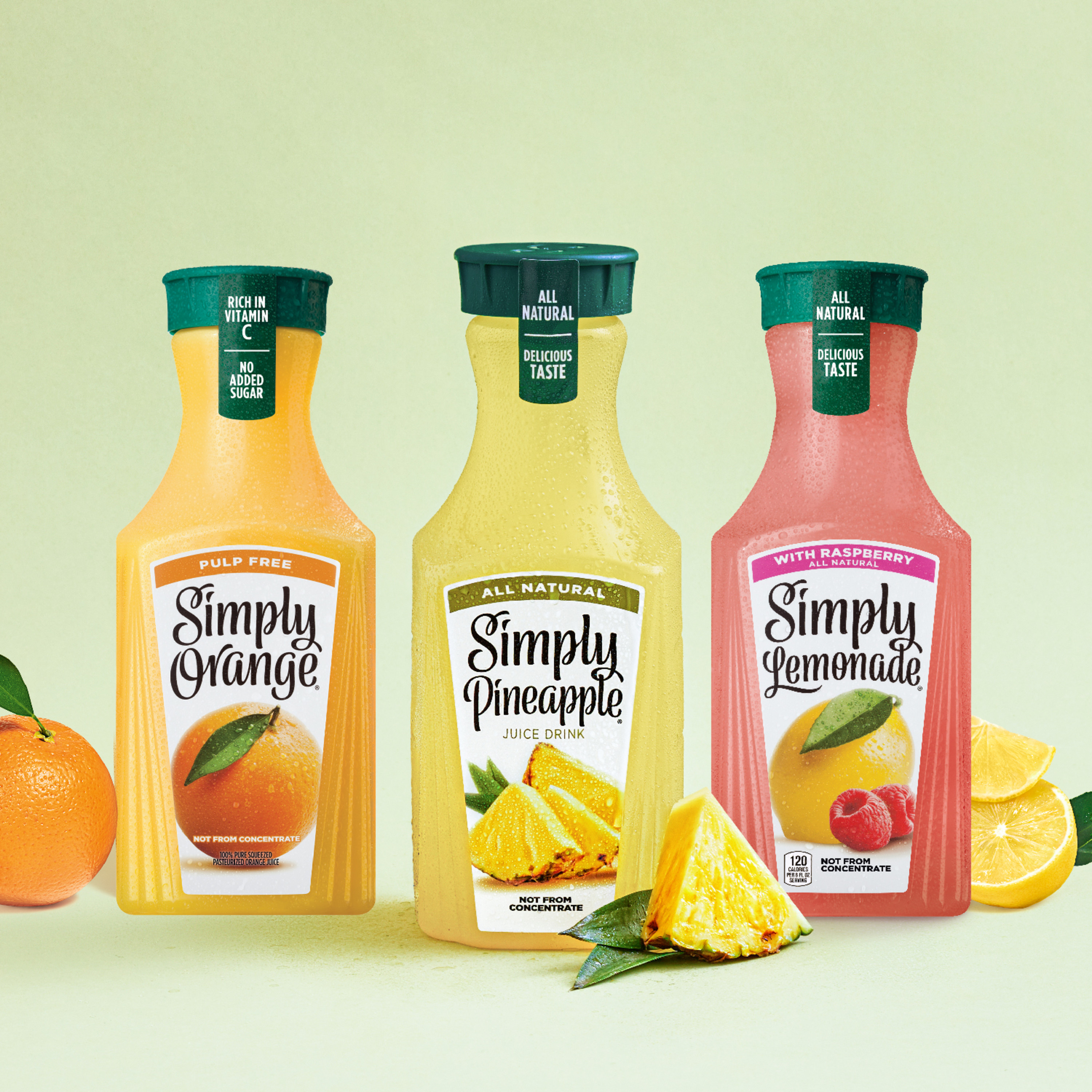 Simply Pineapple Juice Bottle, 52 fl oz | Giant Eagle | Because It