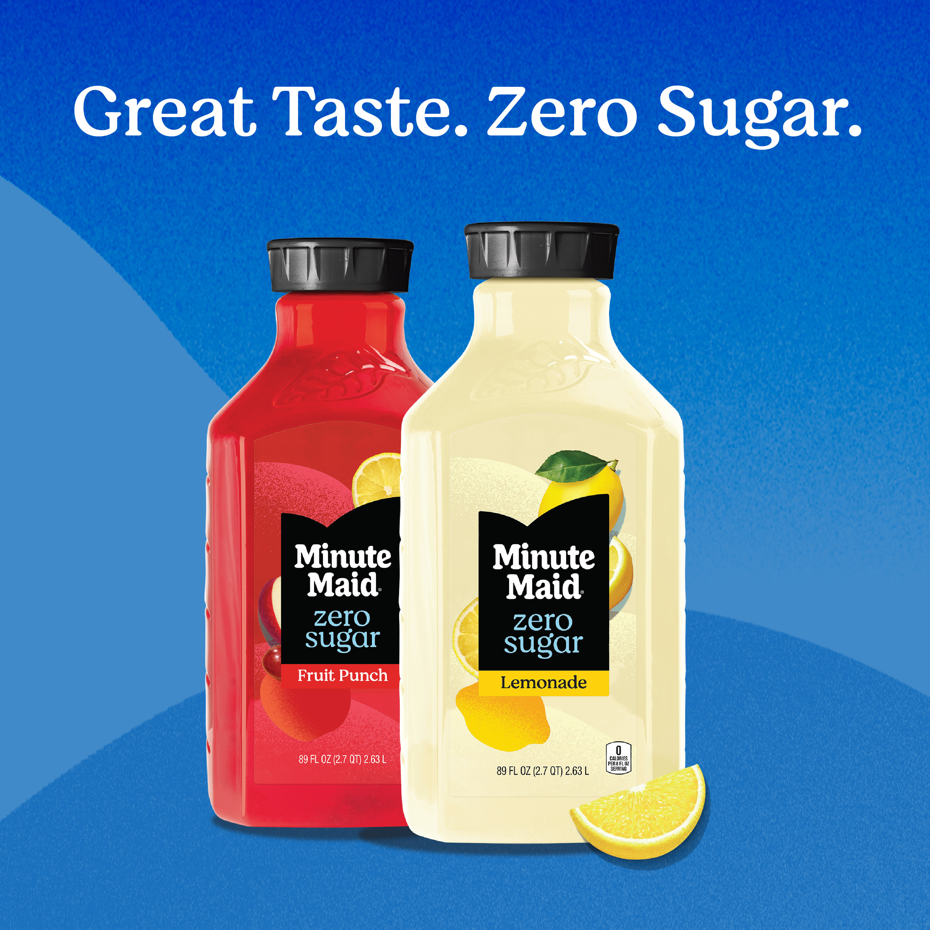 Minute Maid Zero Sugar Lemonade Bottle, 89 fl oz | Giant Eagle