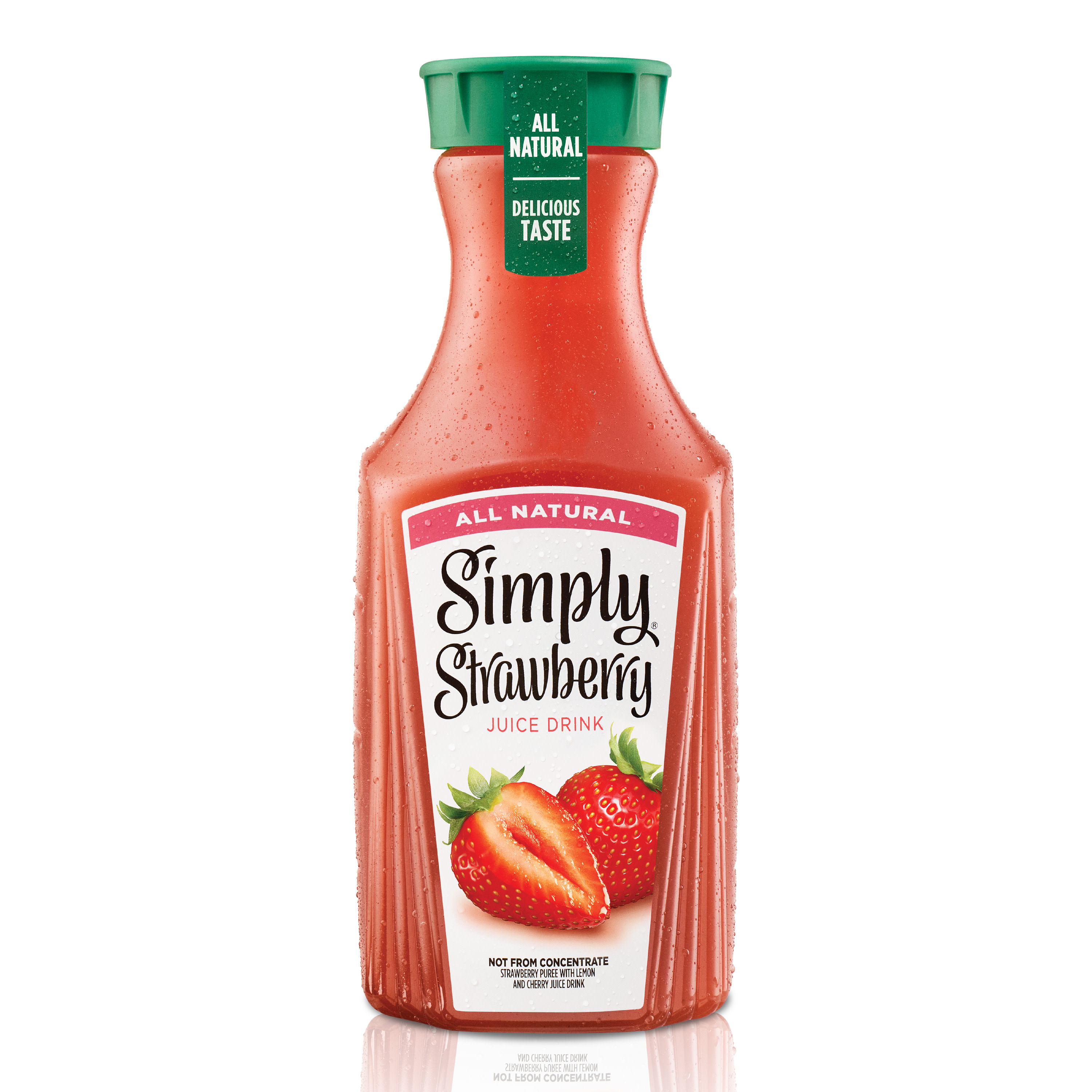 Simply Strawberry Bottle, 52 fl oz | Giant Eagle | Because It