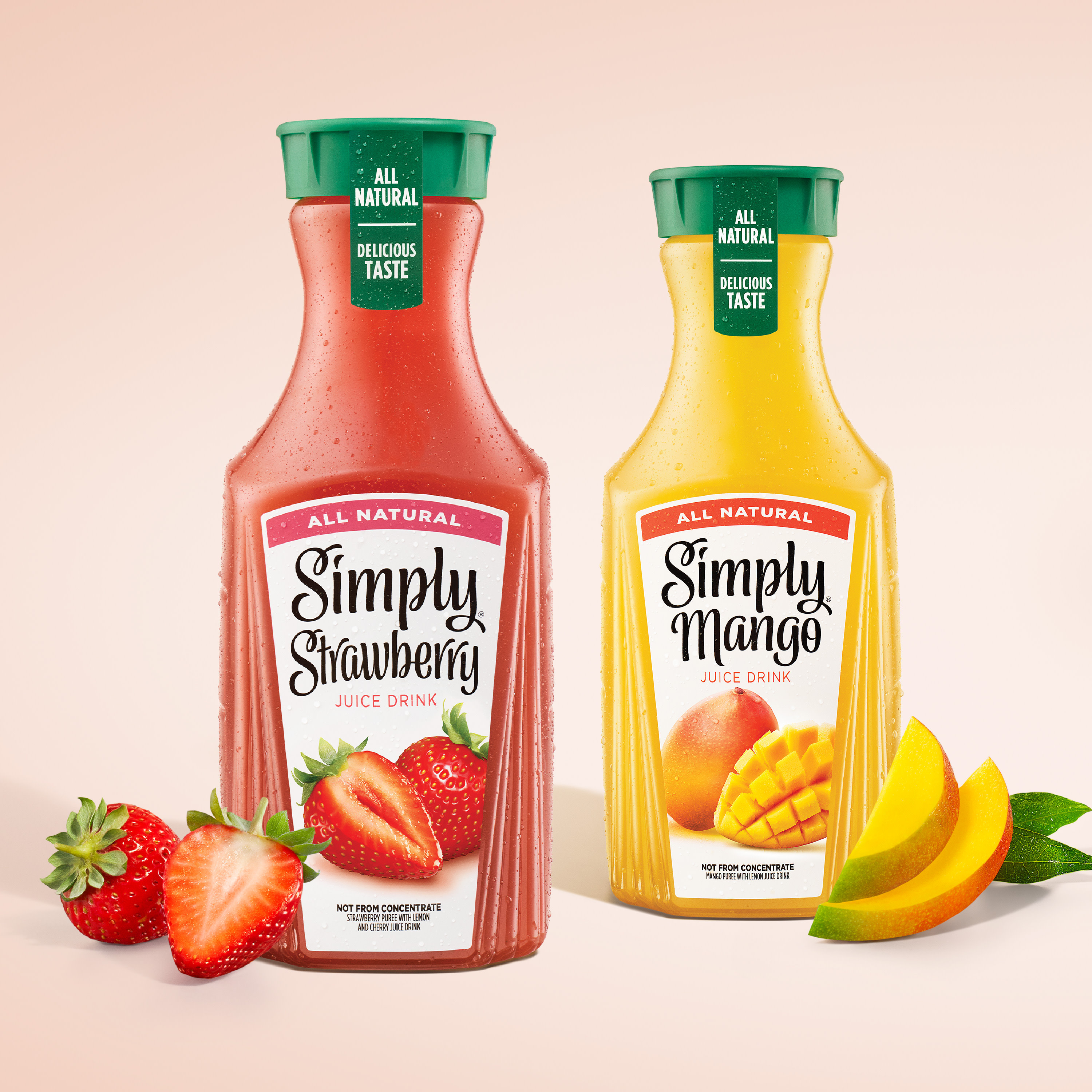Simply Strawberry Bottle, 52 fl oz | Giant Eagle | Because It