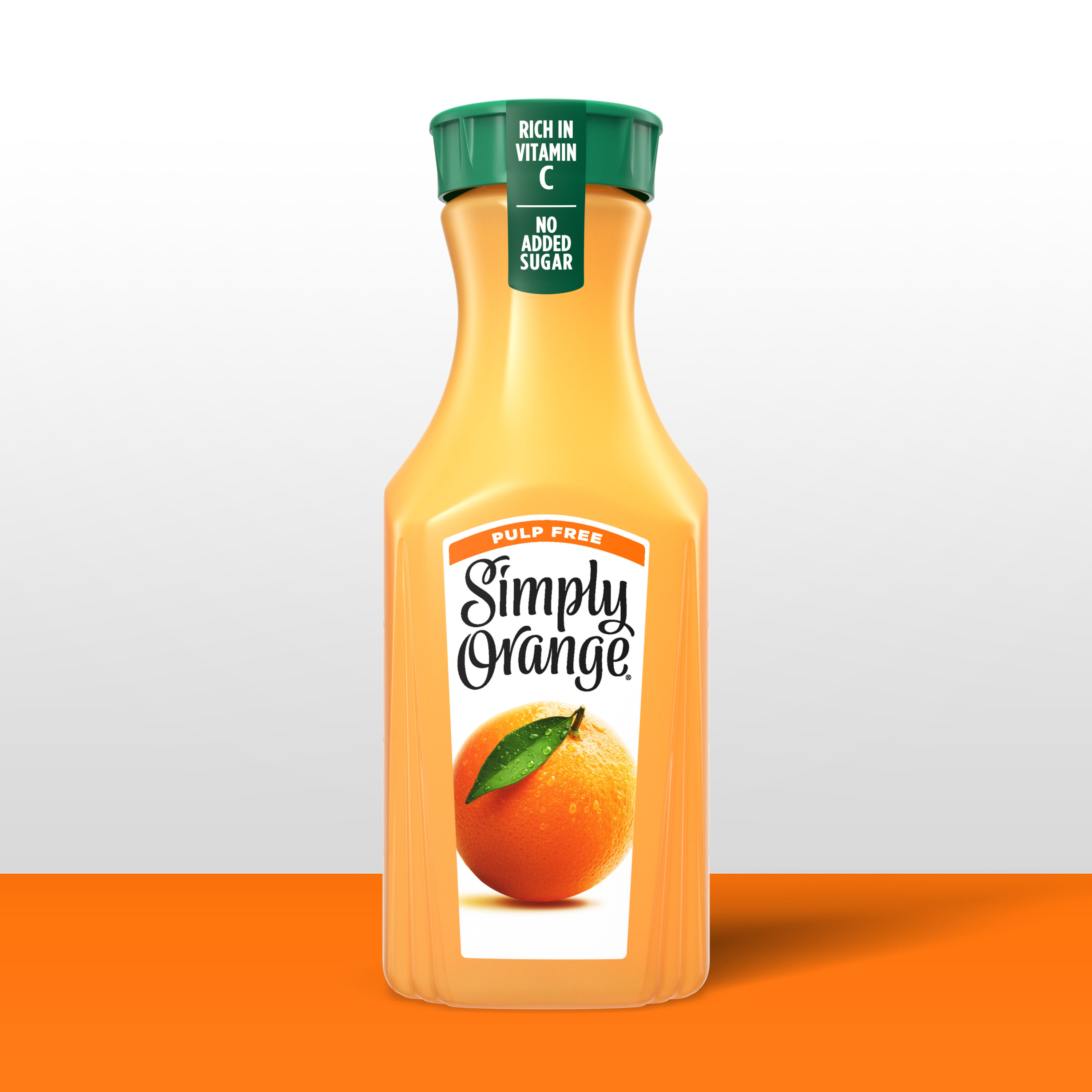 Simply Orange Pulp Free Orange Juice, 46 fl oz Bottle Giant