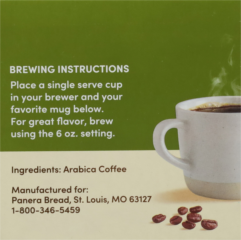 Panera Bread Coffee, Light Roast, Cups | Giant Eagle | Because It