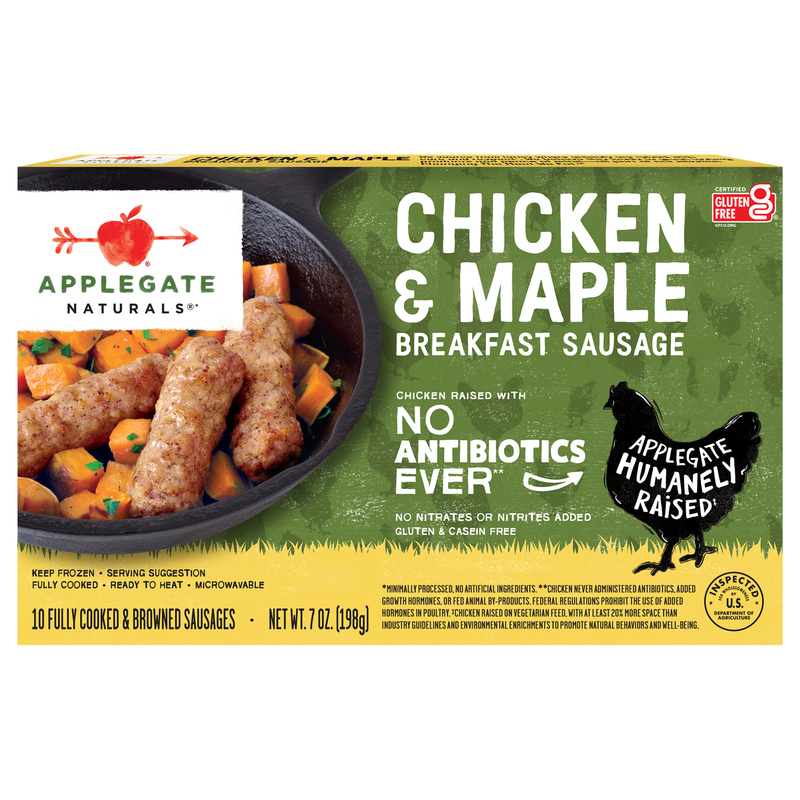 Applegate Naturals Chicken & Maple Breakfast Sausage | Giant Eagle