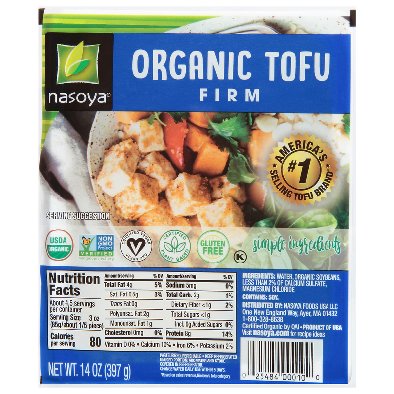 Nasoya Tofu, Organic, Firm | Giant Eagle | Because It Matters