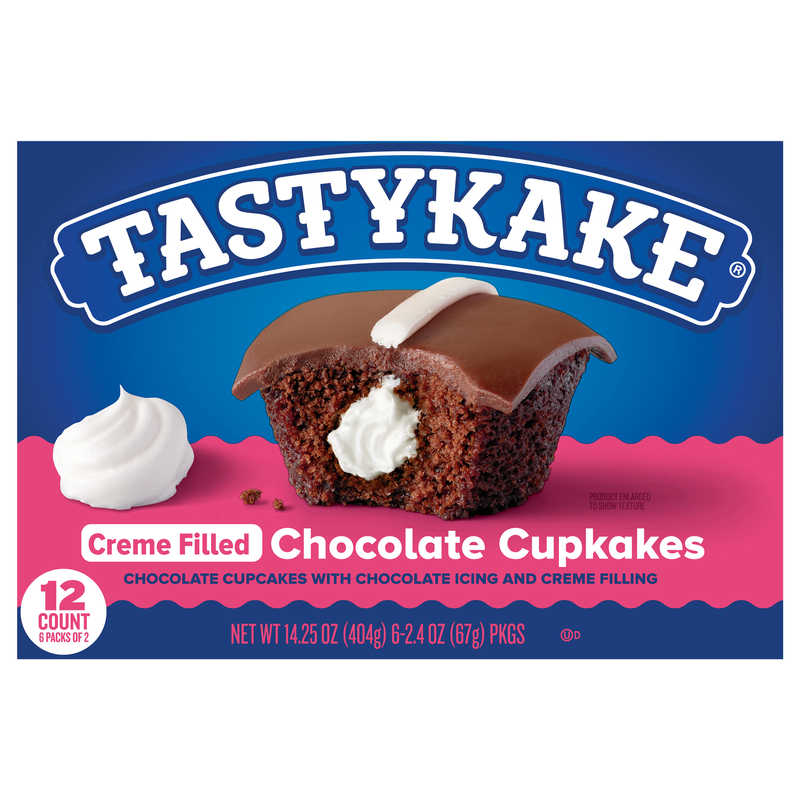 Tastykake Chocolate Juniors Cakes with Chocolate Icing | Giant