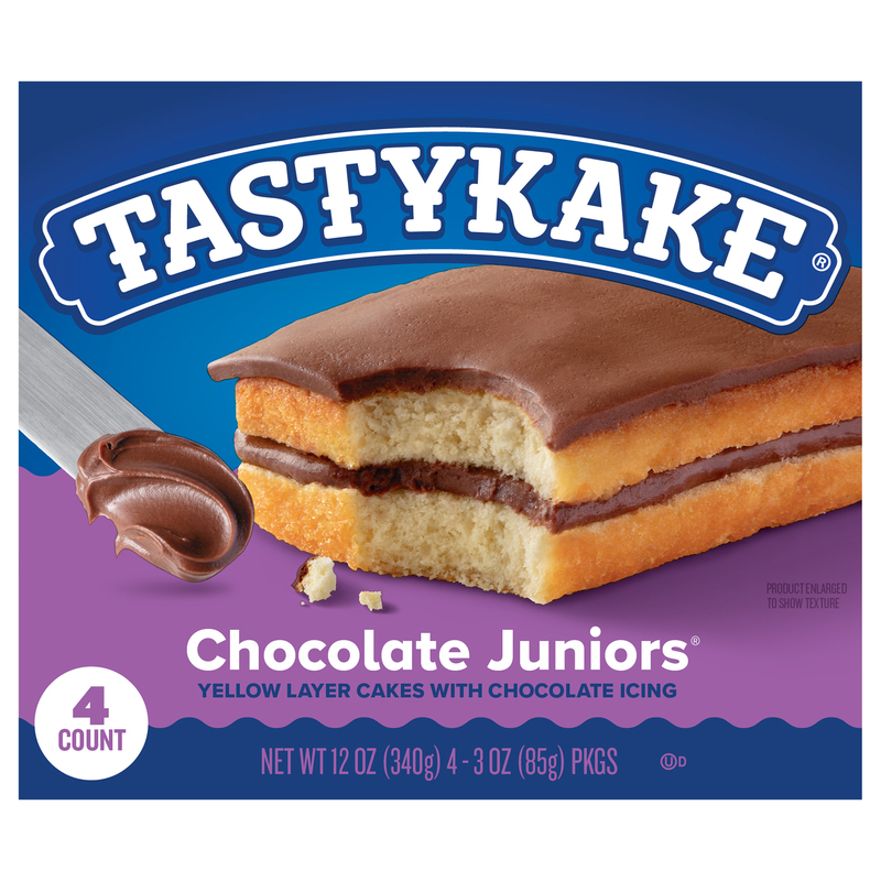 Tastykake Chocolate Juniors Cakes with Chocolate Icing | Giant