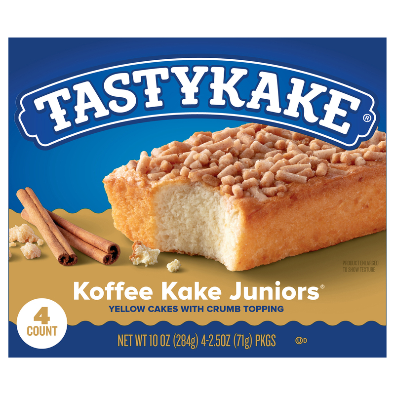 Tastykake Koffee Kake Juniors Cakes with Crumb Topping | Giant