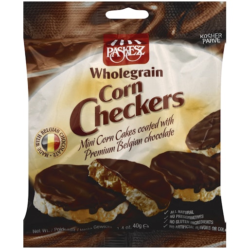 Paskesz Whole Grain Corn Checkers | Fig App
