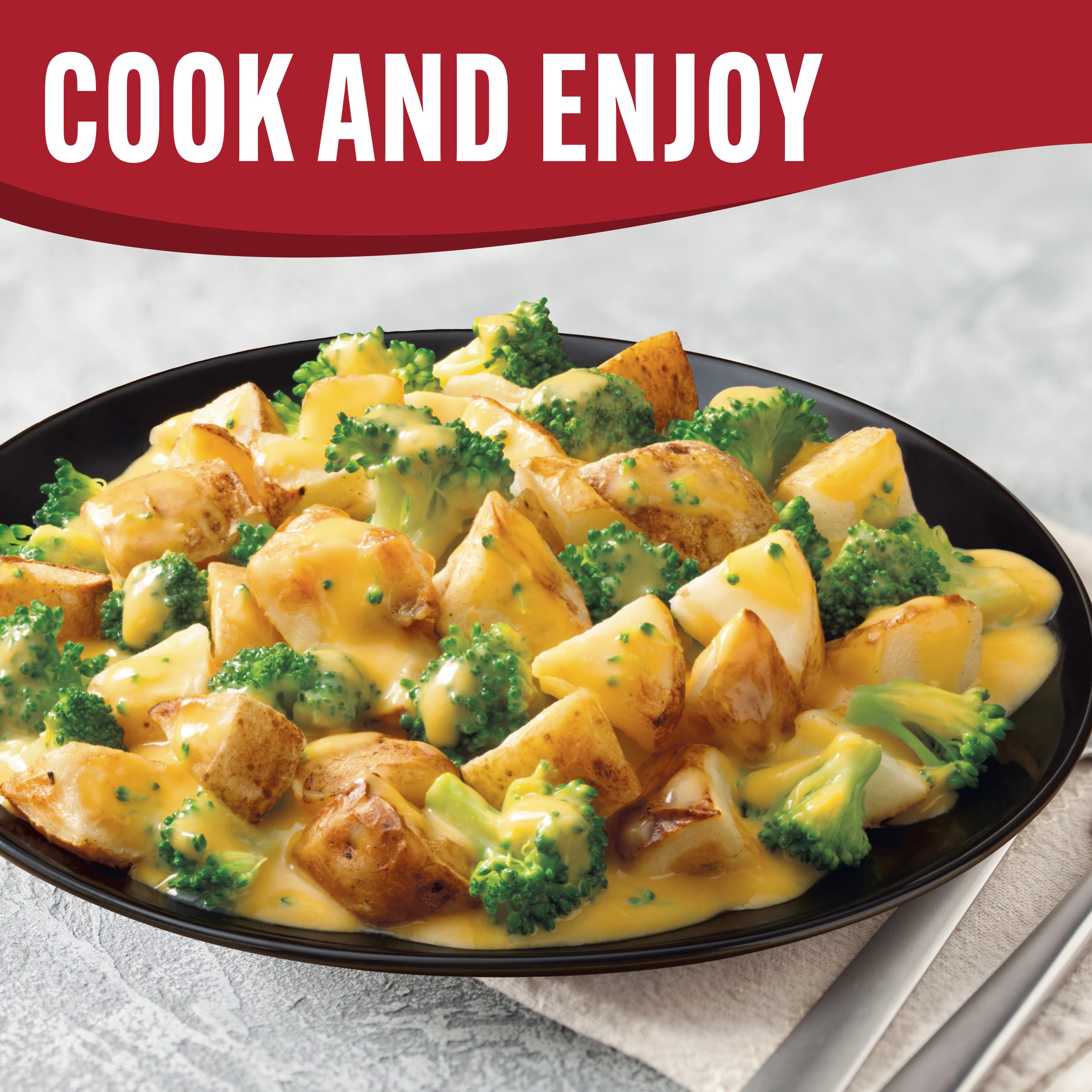 Smart Ones Broccoli Cheddar Roasted Potatoes Frozen Meal, 9 oz Box