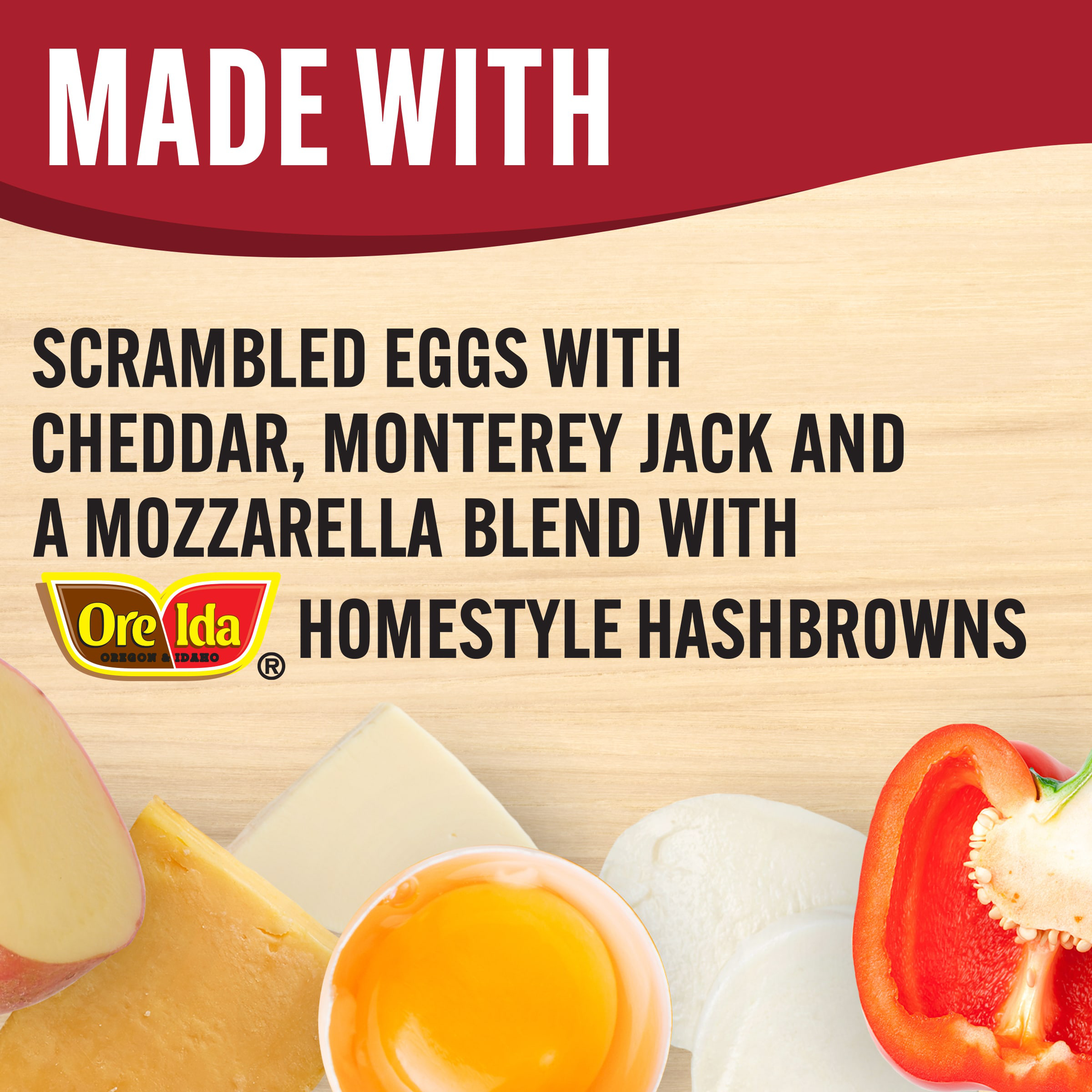 Smart Ones Cheesy Scramble with Hash Browns Frozen Meal, 6.49 oz
