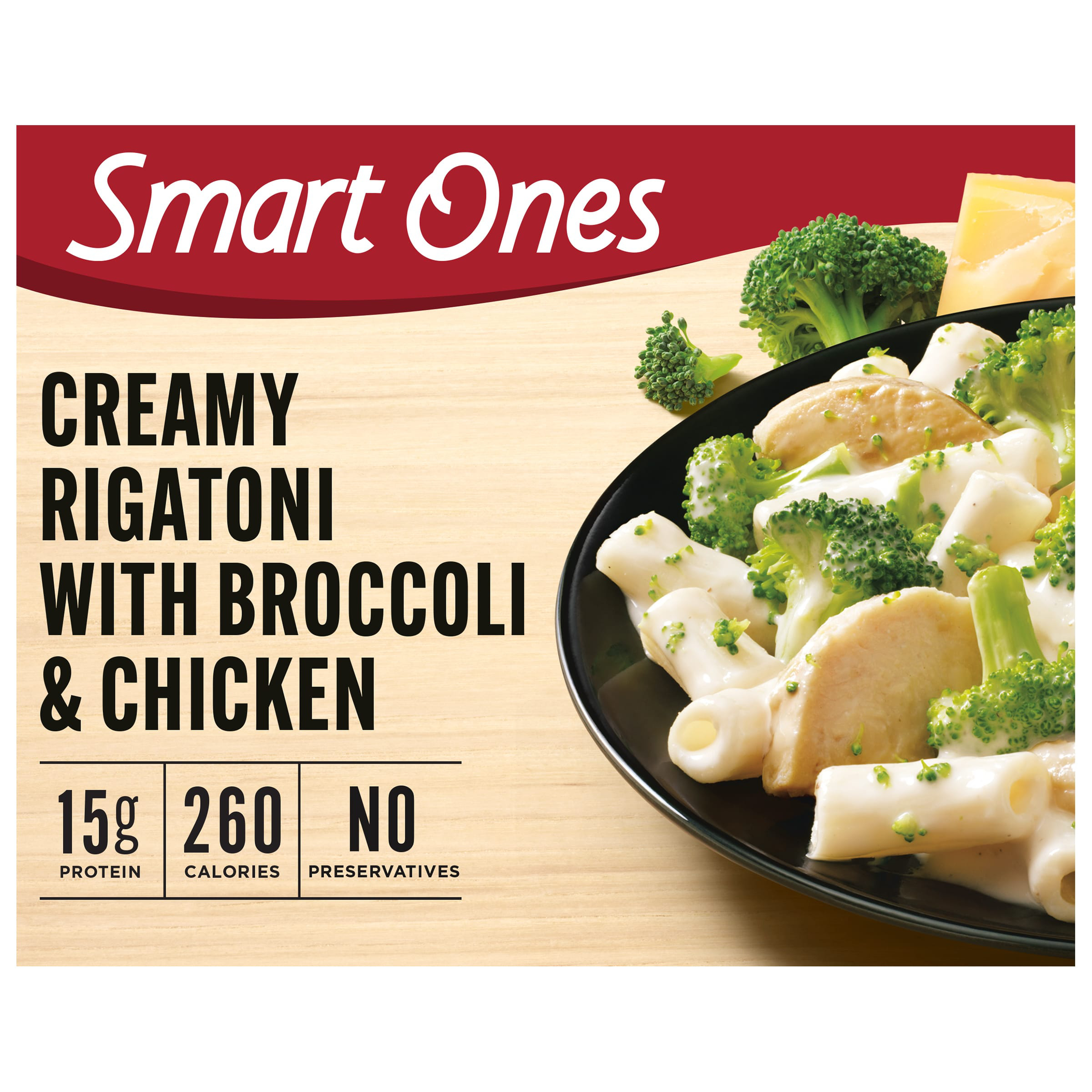Smart Ones Creamy Rigatoni with Broccoli & Chicken Frozen Meal, 9
