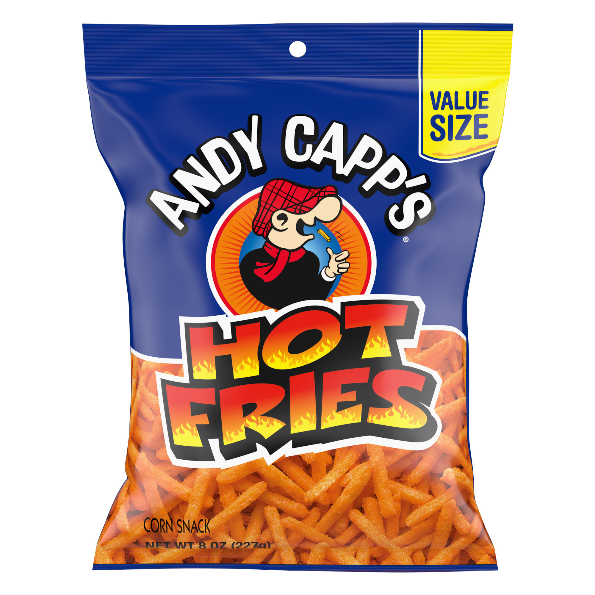 ahpl アンドッパーマグナムとアンドッパー Andy Capp's Big Bag Hot Fries, Corn & Potato Snacks, 8 oz. | Giant