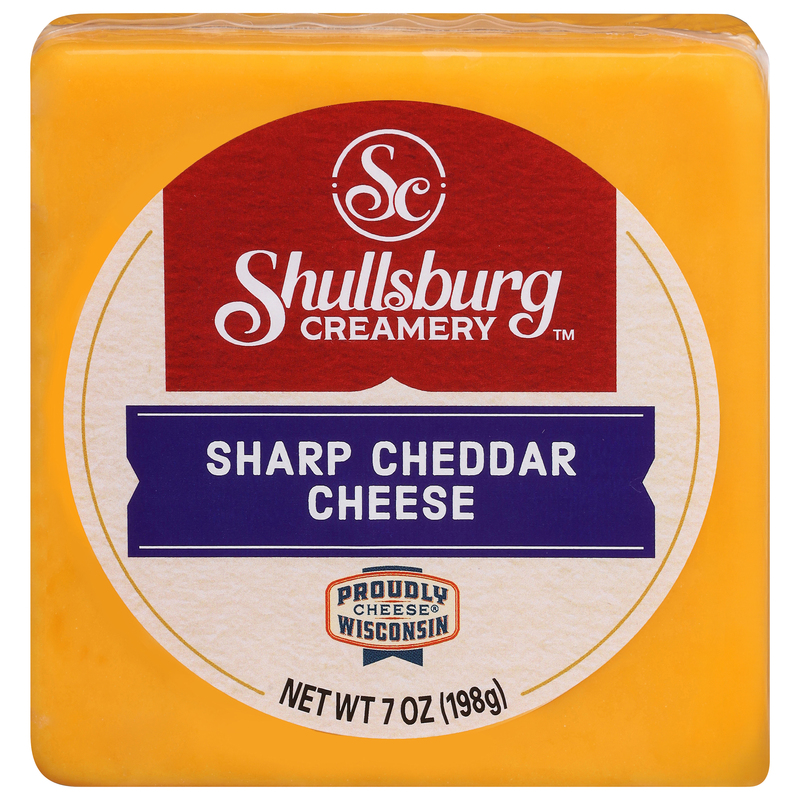 Shullsburg Creamery Sharp Cheddar Cheese | Giant Eagle | Because