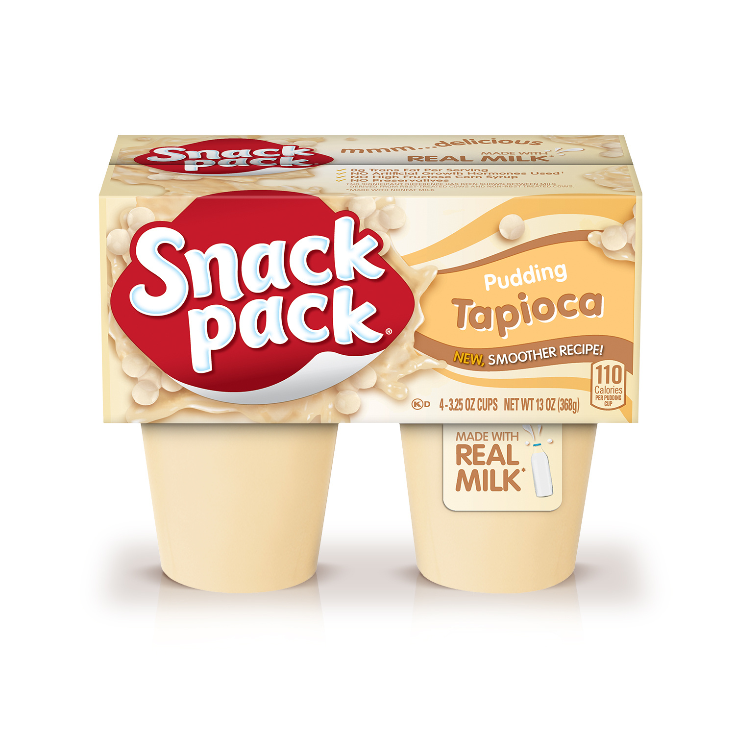 Snack Pack Tapioca Pudding Cups, 3.25 oz., 4-Count | Giant Eagle