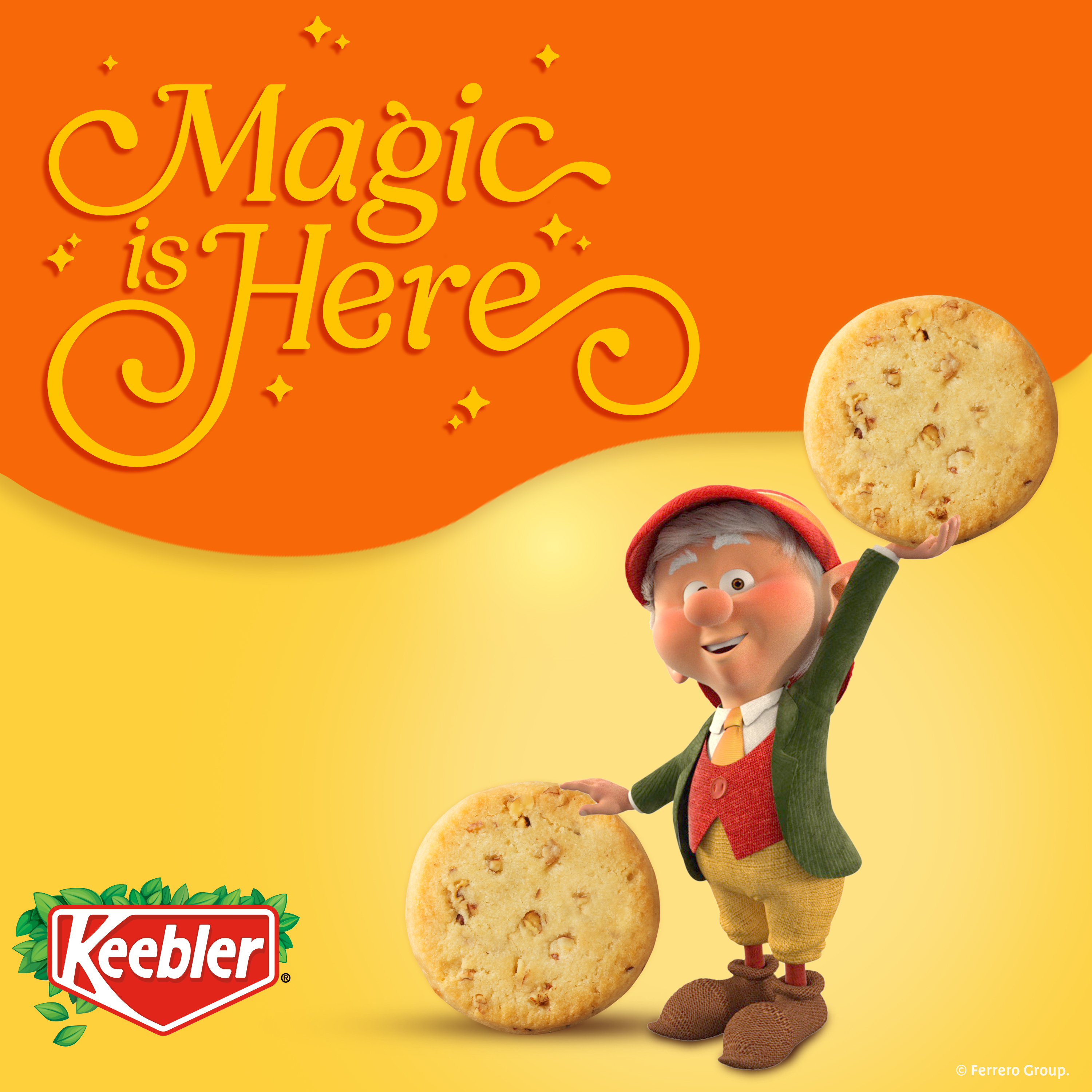 Keebler Sandies Pecan Cookies, Shortbread Cookies with Crunchy