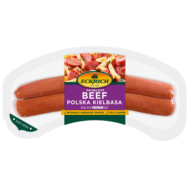 新作 新品 イギリス限定 腸焼きamuseabkes sausage Eckrich Skinless Polska Kielbasa Beef Sausage | Giant Eagle