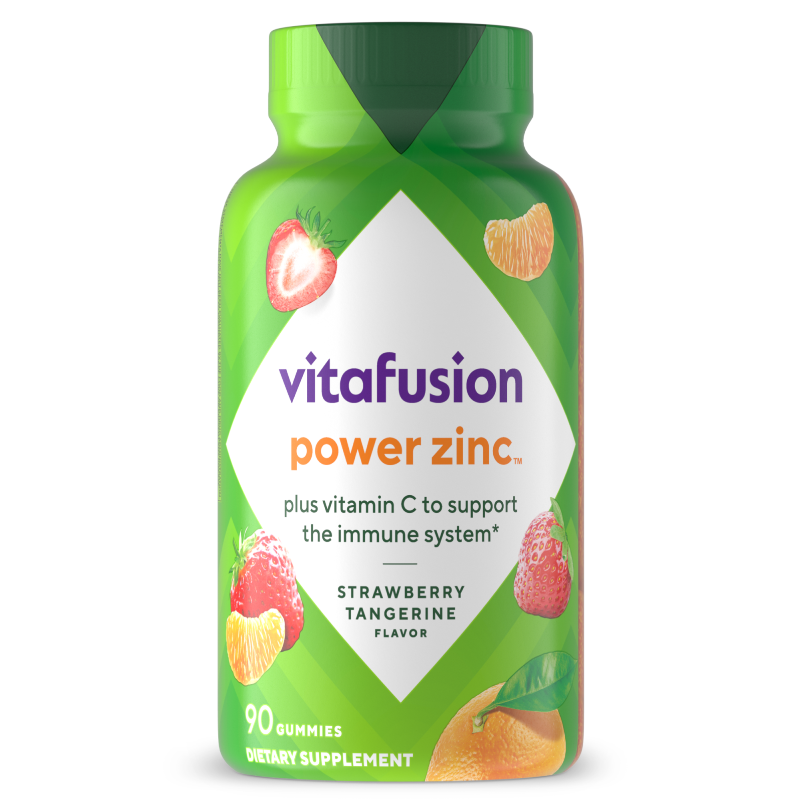 vitafusion Power Zinc Gummy Vitamins, Strawberry Tangerine