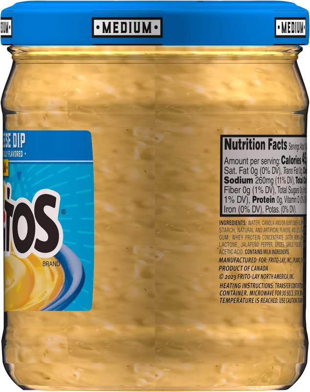 Tostitos Cheese Dip, Nacho, Medium | Giant Eagle | Because It