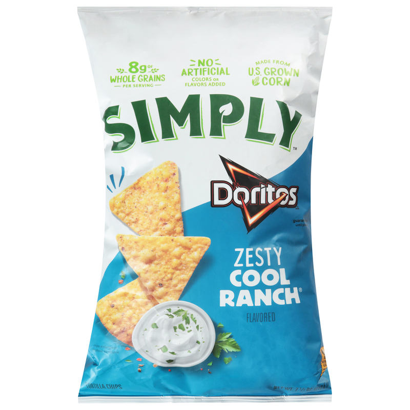 Doritos Tortilla Chips, Zesty Cool Ranch Flavored | Giant Eagle