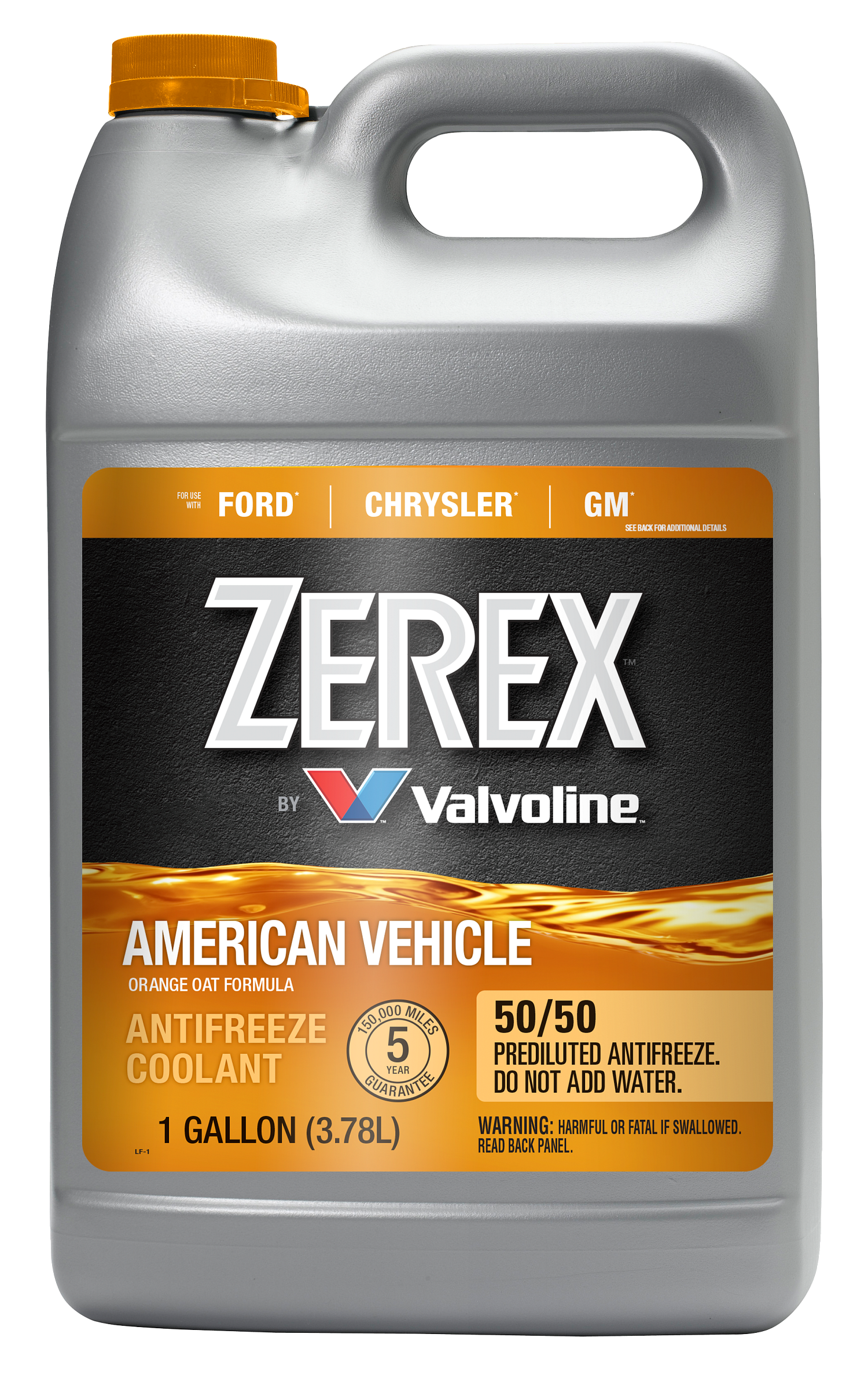 冷凍ADL50 M50 Zerex American Vehicle 50/50 Prediluted Ready-to-Use Antifreeze