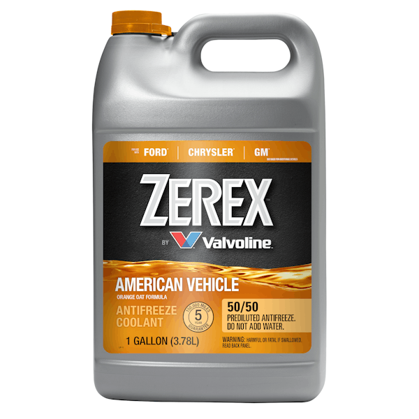 Zerex American Vehicle 50/50 Prediluted Ready-to-Use Antifreeze Zerex American Vehicle 50/50 Prediluted Ready-to-Use Antifreeze