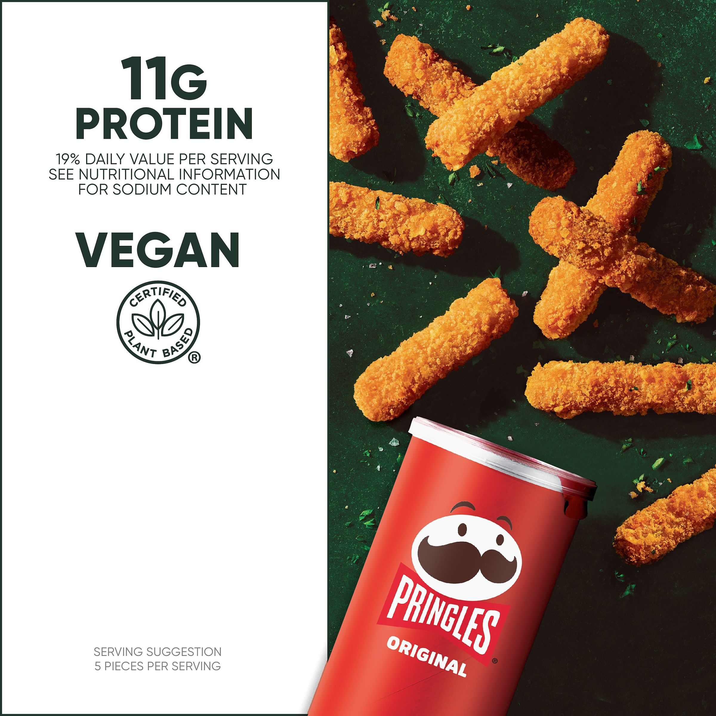 MorningStar Farms Plant Based Chik'n Fries Pringles Original