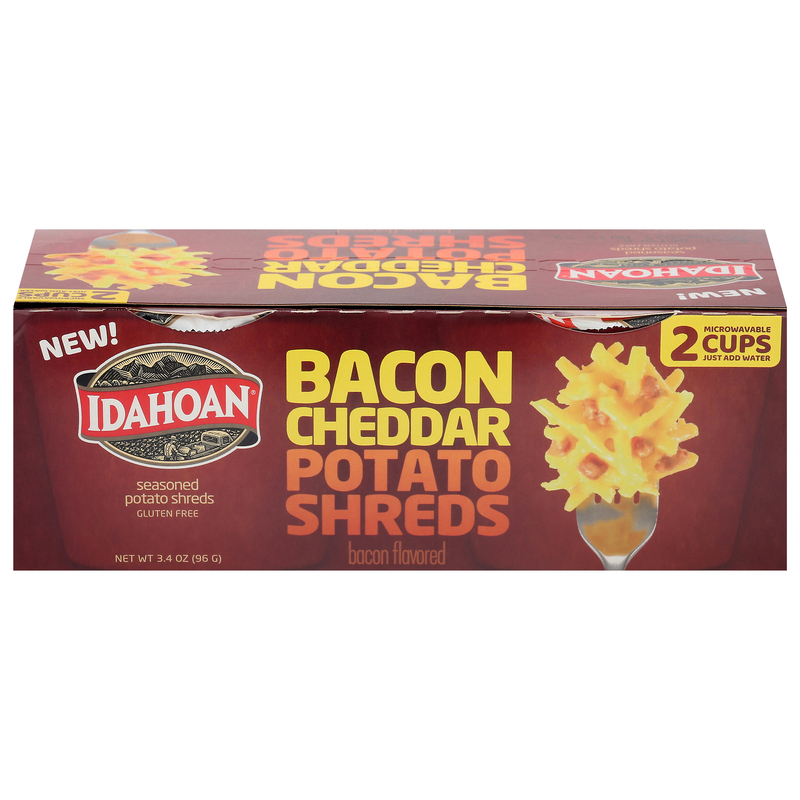 Idahoan Potato Shreds, Bacon Flavored | Giant Eagle | Because It