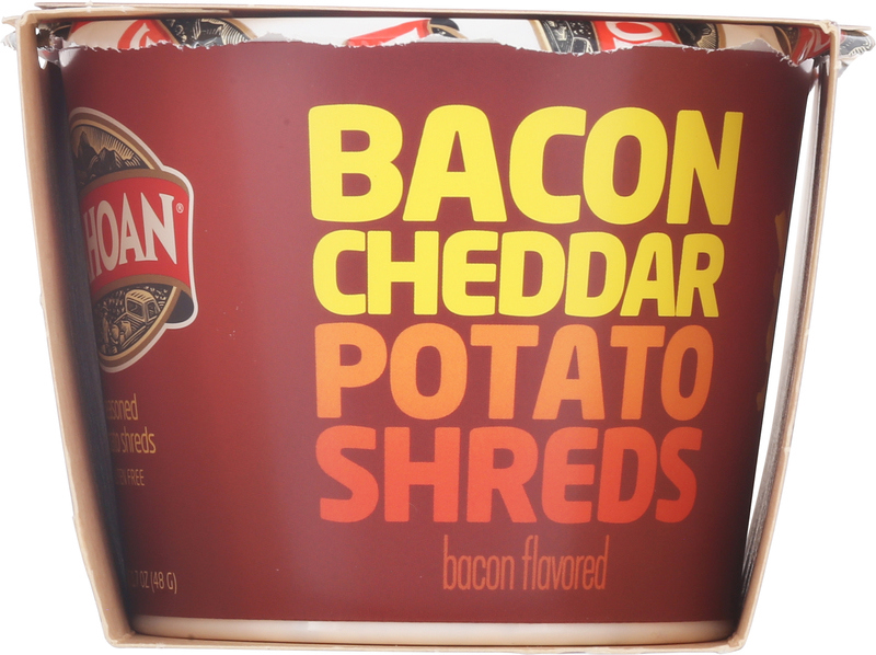 Idahoan Potato Shreds, Bacon Flavored | Giant Eagle | Because It