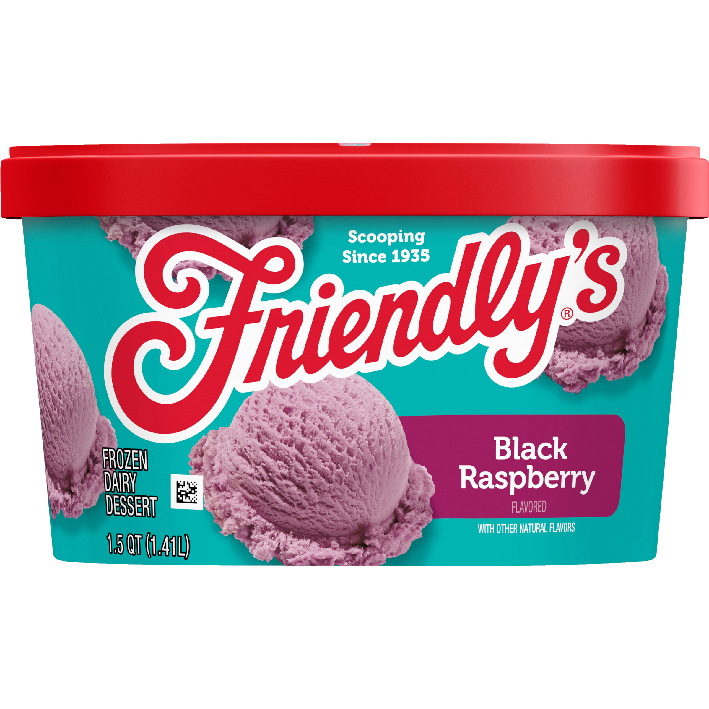 Friendly's Black Raspberry Frozen Dairy Dessert, 1.5 Quart | Giant
