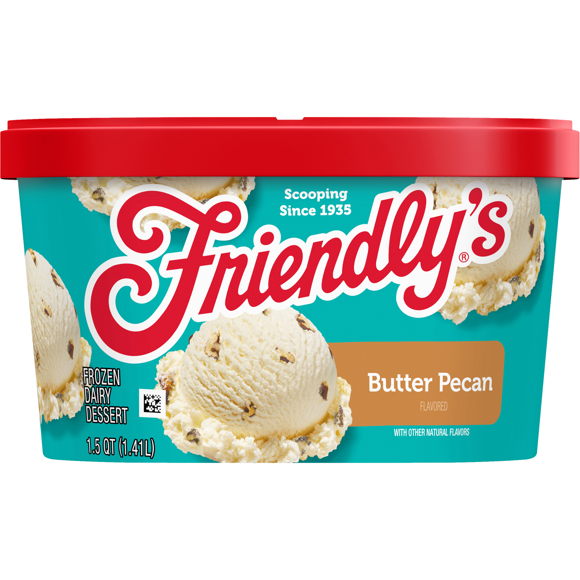 Friendly's Butter Pecan Frozen Dairy Dessert, 1.5 Quart | Giant