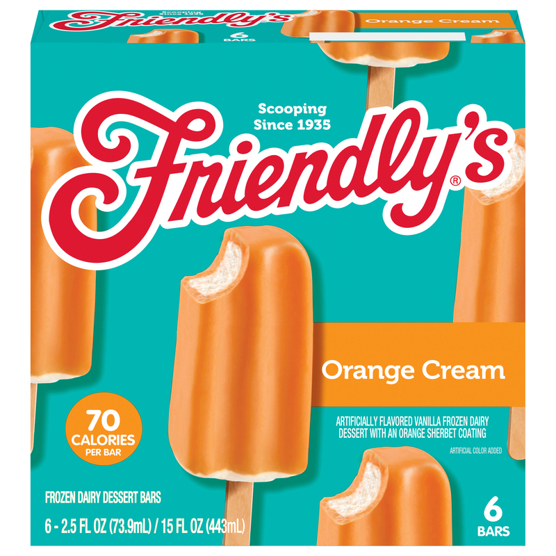 Friendly's Orange Cream Bars | Giant Eagle | Because It Matters
