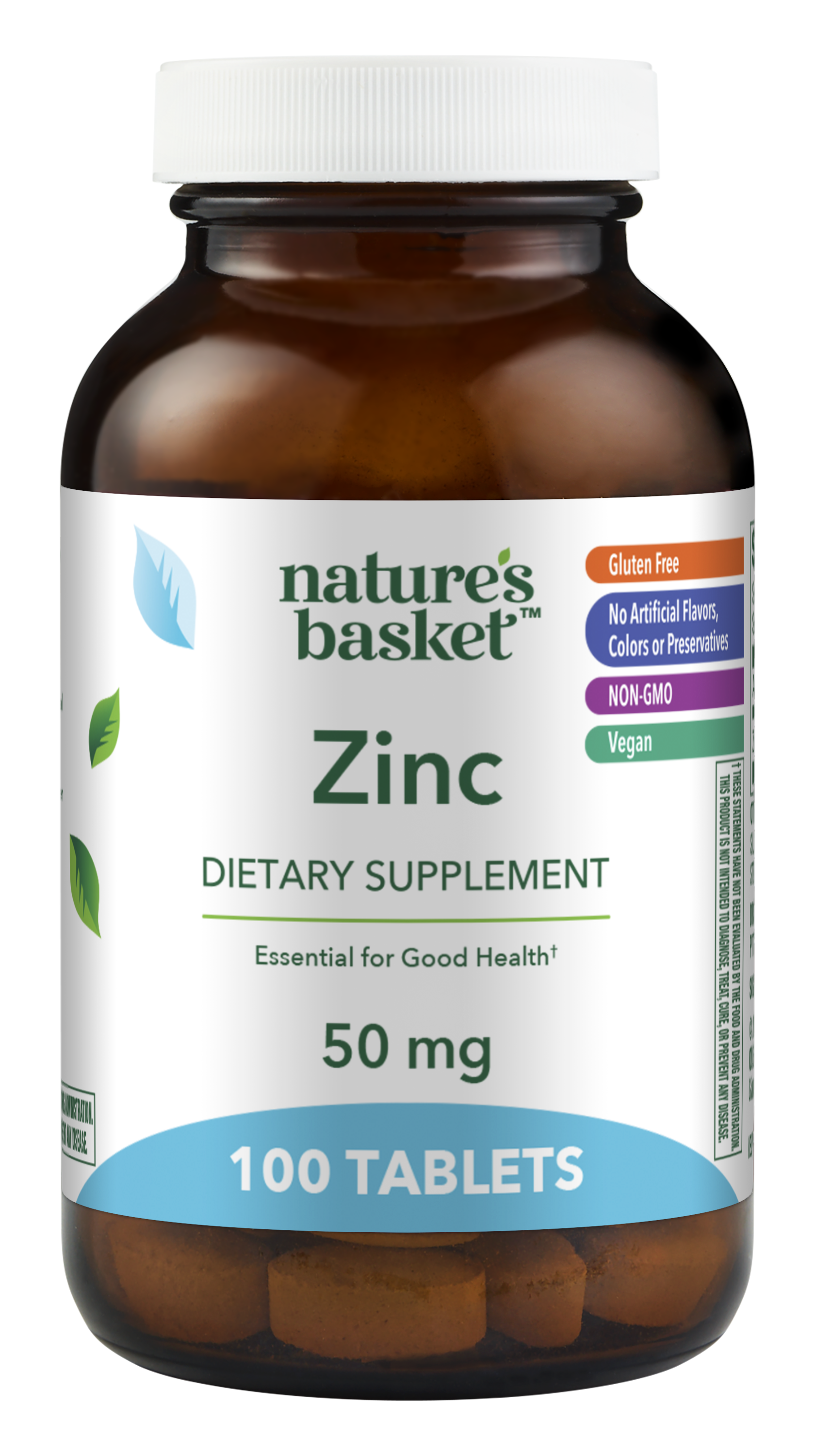 NEC L ave Tab 美品 Nature's Basket Zinc 50 Mg, 100 Tablets | Giant Eagle | Because It