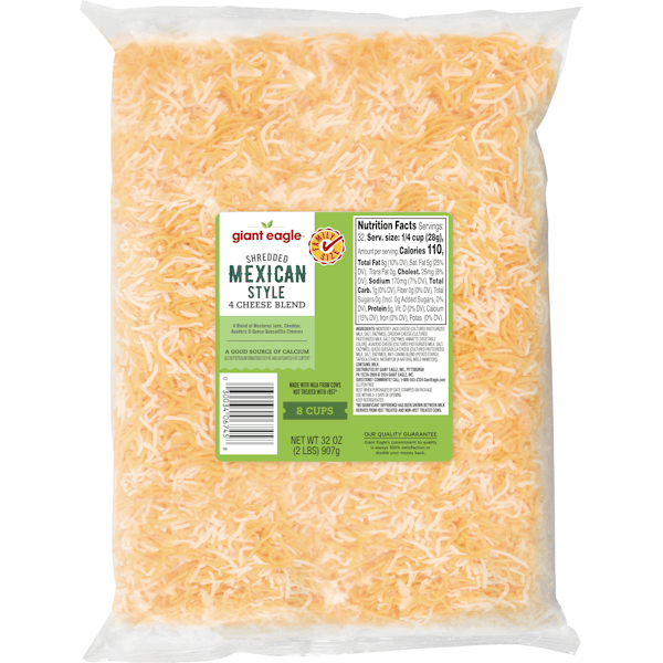 Cheddar Trader Joe's Mexican Cheese Giant Eagle Cheese
