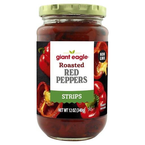 Giant Eagle Roasted Red Pepper Strips | Giant Eagle | Because It