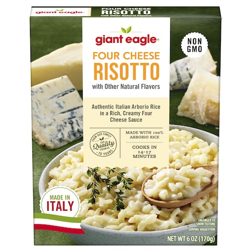 DeLallo Quick-Cook Cheese Risotto, Rice Mix, 6.2 Oz Box, (3 Pack-999873