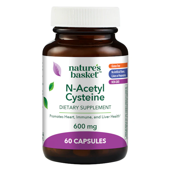 acetyl l carnitine vs cysteine Nature's Basket N-Acetyl Cysteine 600 Mg, 60 Capsules | Giant Eagle | Because It Matters