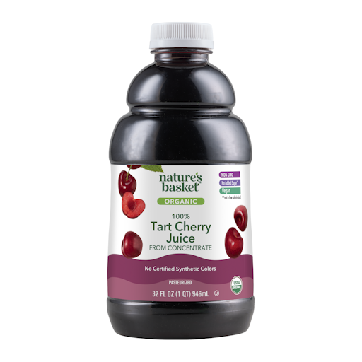 Nature's Basket 100% Tart Cherry Juice, Organic - Main Image
