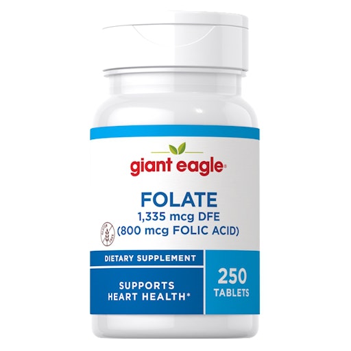 Biotin & Folic Acid (Folate) Sustained Release Tablets - 30 Count-470446