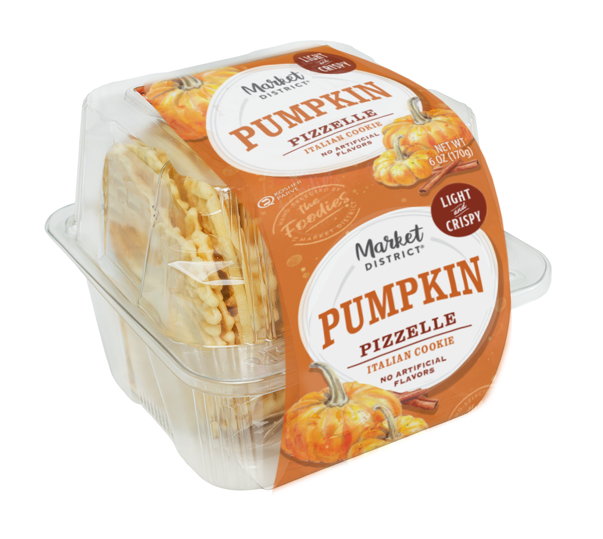 Market District Pizzelle, Pumpkin, Traditional Italian | Giant