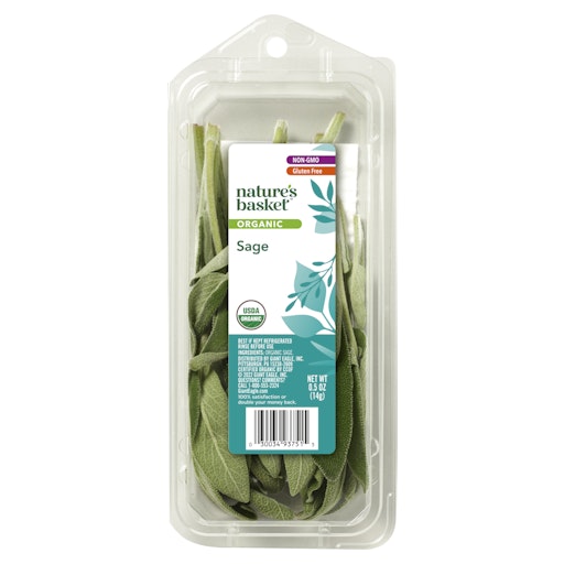 Nature's Basket Sage, Organic | Giant Eagle | Because It Matters