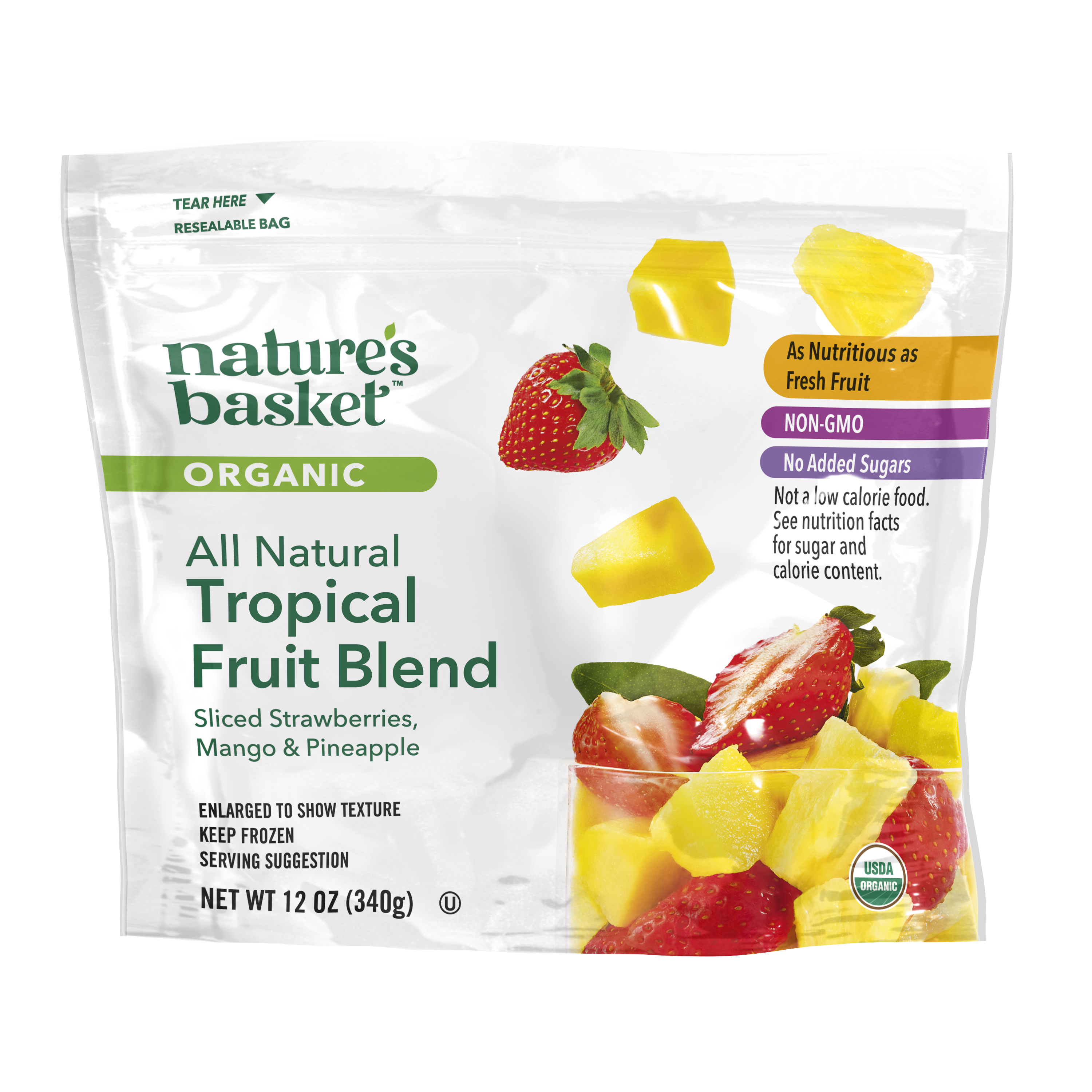 Nature's Basket Tropical Fruit Blend, Organic | Giant Eagle