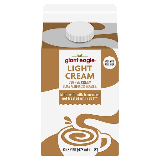 Giant Eagle Coffee Cream, Light Cream | Giant Eagle | Because It