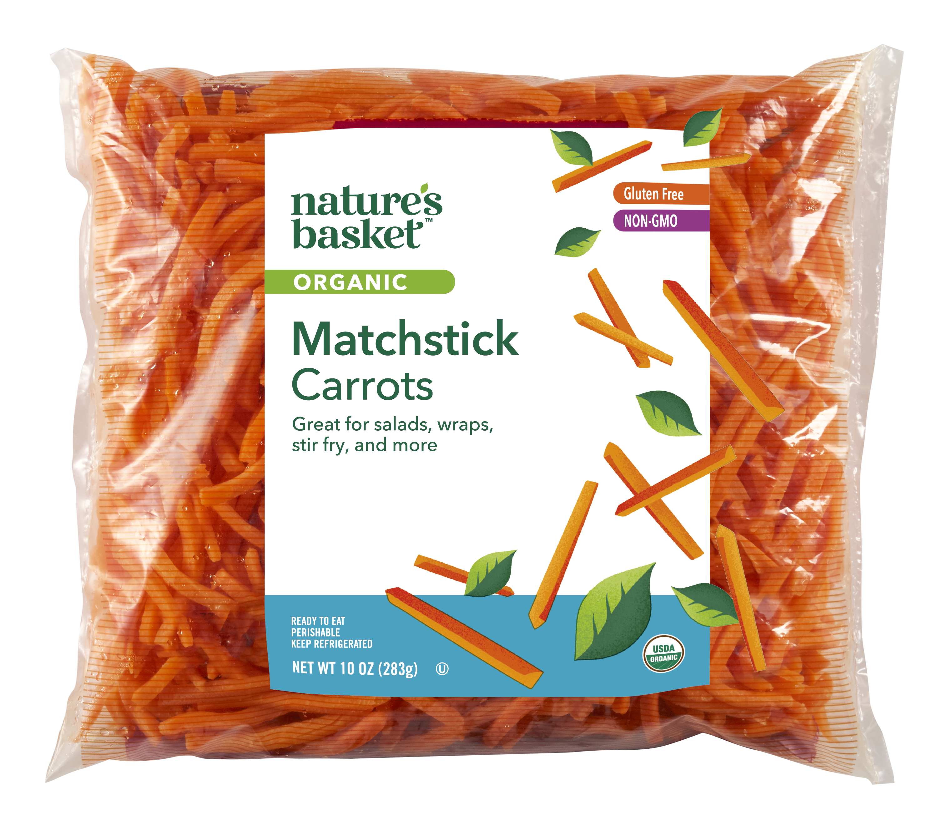 Nature's Basket Organic Matchstick Carrots | Giant Eagle | Because