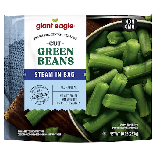 Giant Eagle Cut Green Beans, Steam In Bag | Giant Eagle | Because